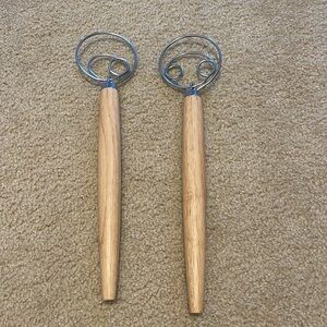 Two dough hooks. Brand new-never used!